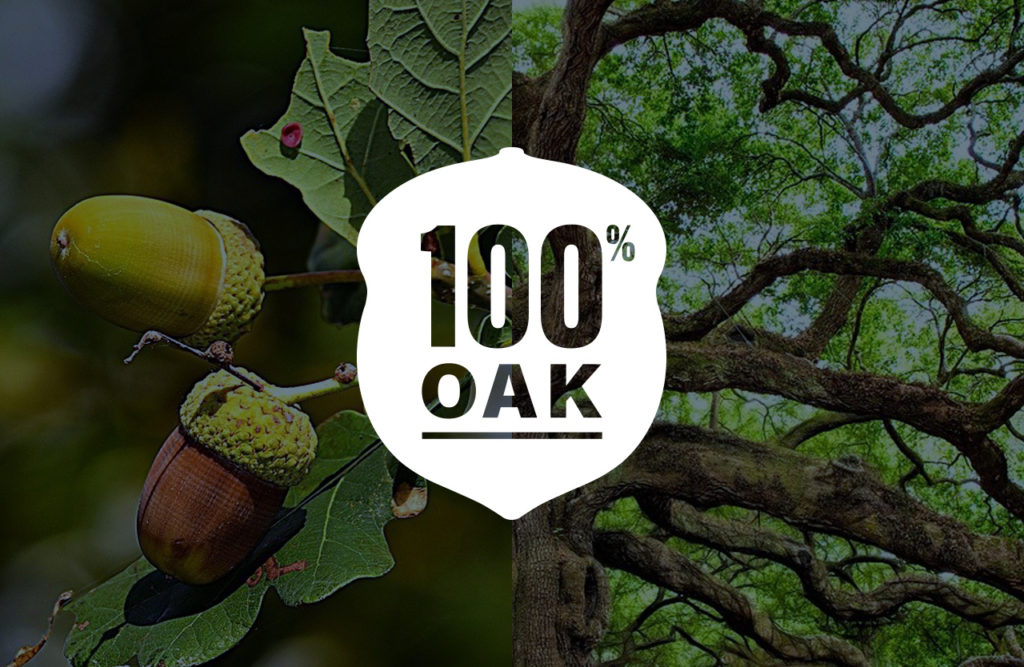 100% Oak